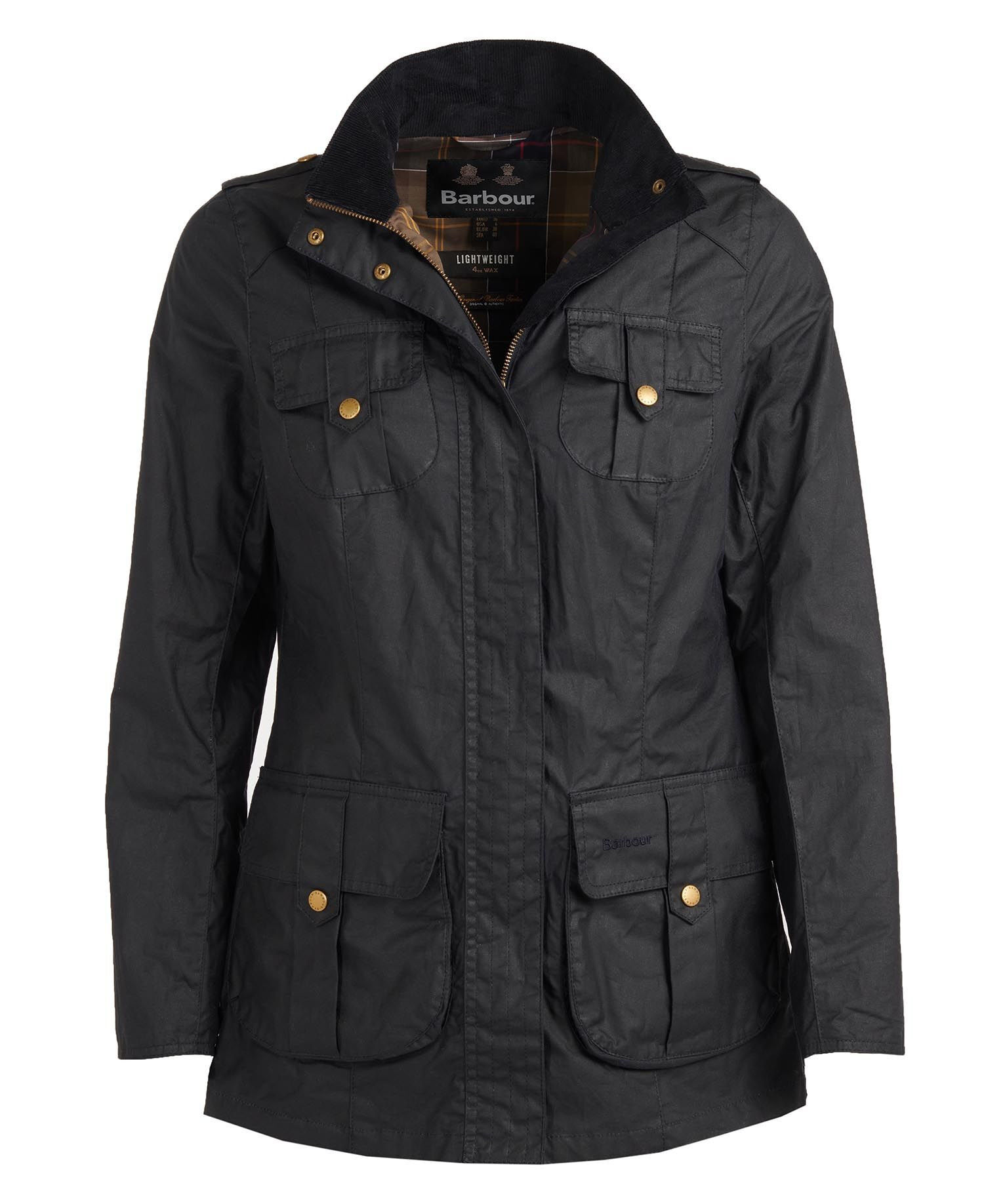 Barbour Defence Lightweight Wax Jacket Women s Hardloop