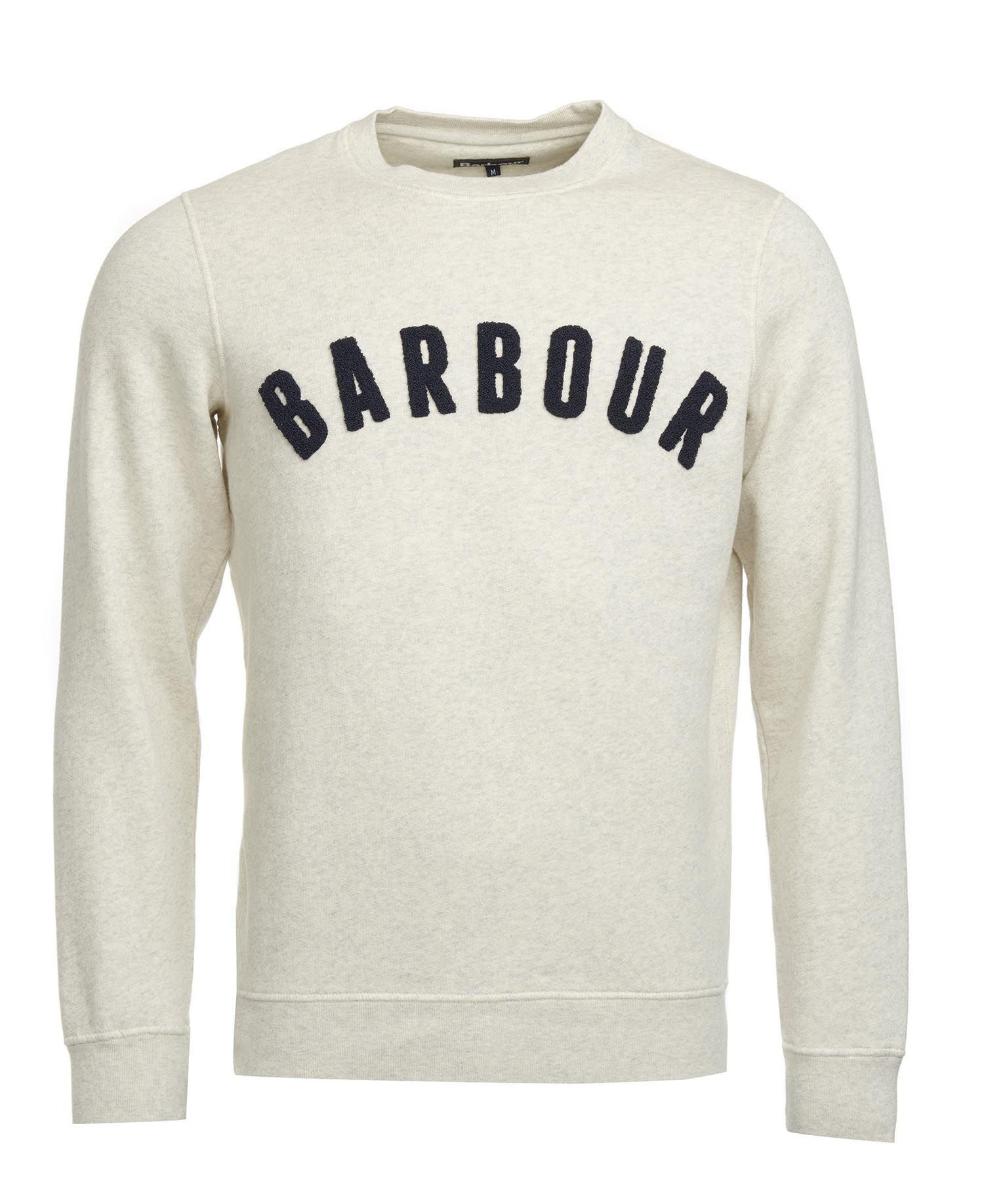 Barbour Essential Prep Logo Crew - Felpa - Uomo | Hardloop