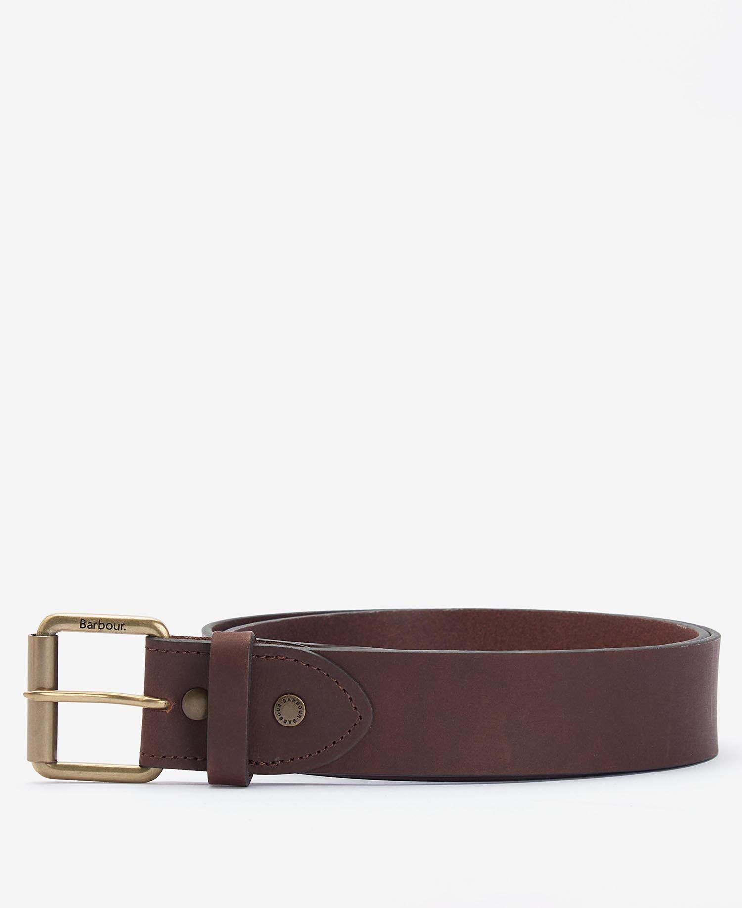 Barbour Contrast Leather Belt - Bälte | Hardloop