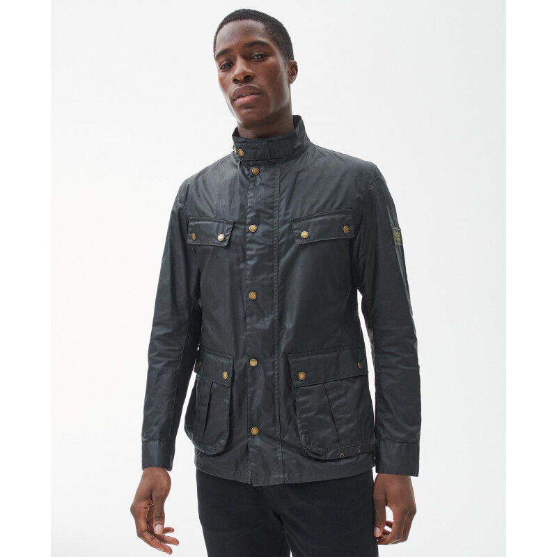 Barbour international duke on sale wax lightweight jacket