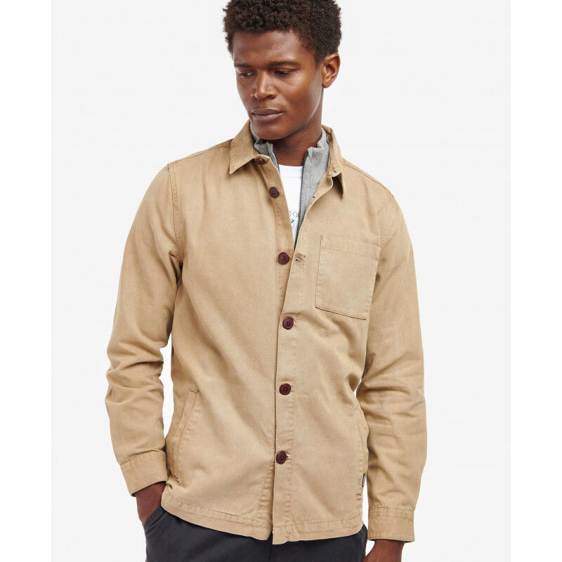 Washed Overshirt - Skjorta - Herr
