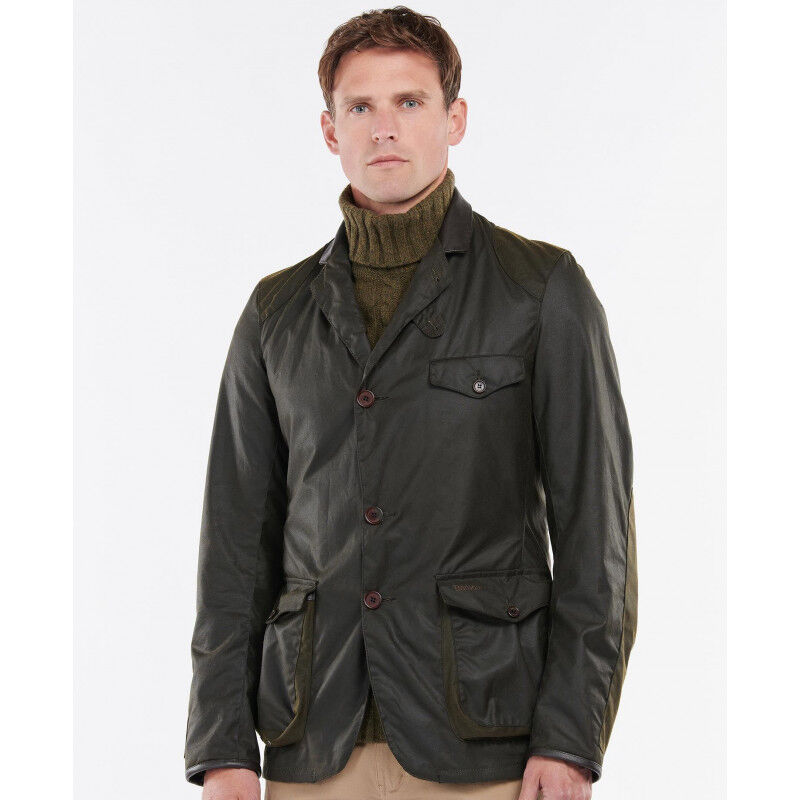 BARBOUR BEACON SPORTS JACKET 007 サイズ : L Barbour Beacon Sports Wax Jacket - Kurtka męska | Hardloop