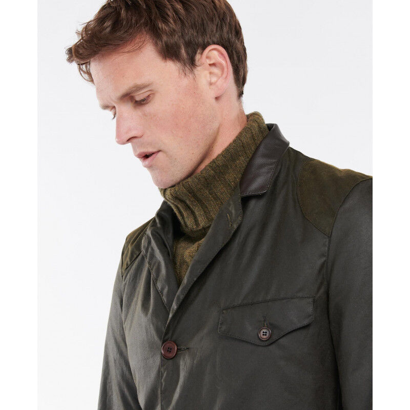 Barbour beacon sports waxed jacket online