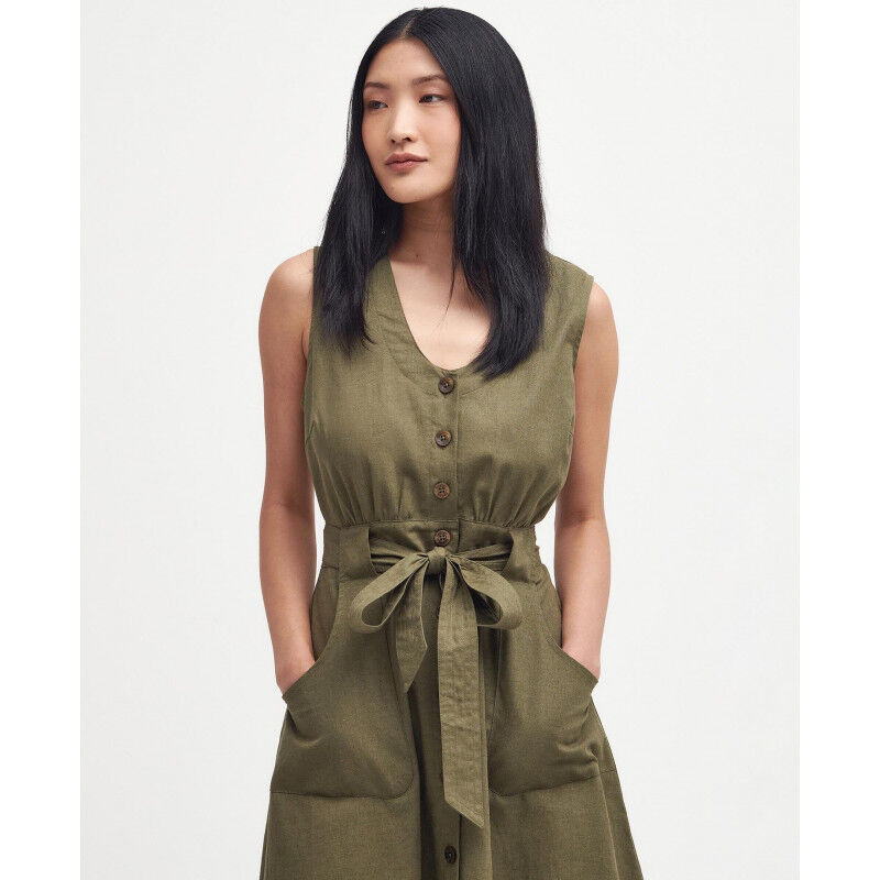 Barbour Rutherglen Midi Dress - Vestido mulher | Hardloop