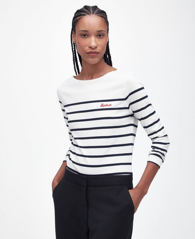 Barbour Bradley Top - T-Shirt - Damen | Hardloop