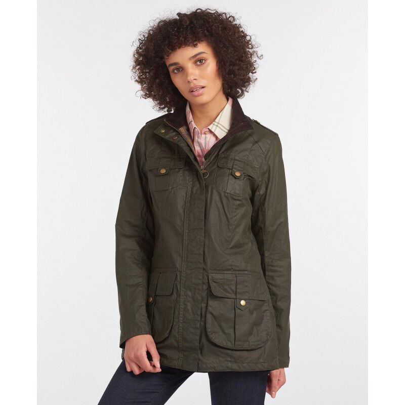 Barbour Defence Lightweight Wax Jacket Women s Hardloop