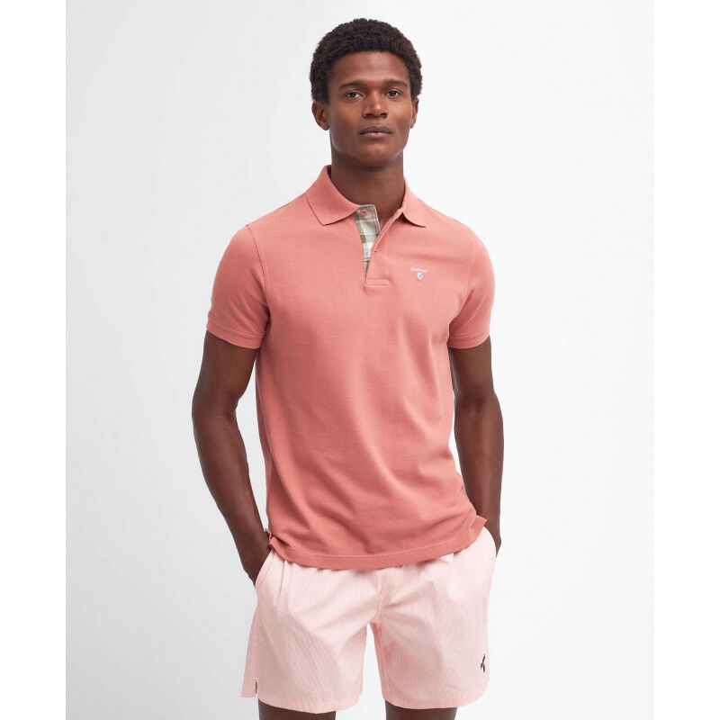 Tartan Pique Polo - Polo homem