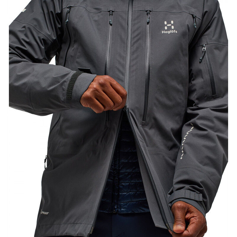 Kaise GTX Jacket Men | Tarn Blue | Leichte Jacken | Wandern | Aktivitäten |  Herren | Wandern | Shell-Jacken | Windjacken, Windbreaker-Jacken |  Aktivitäten | GORE-TEX-jacken | Regenjacken | Jacken | Jacken | Haglöfs