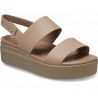 Crocs Crocs Brooklyn Low Wedge - Sandały damskie | Hardloop