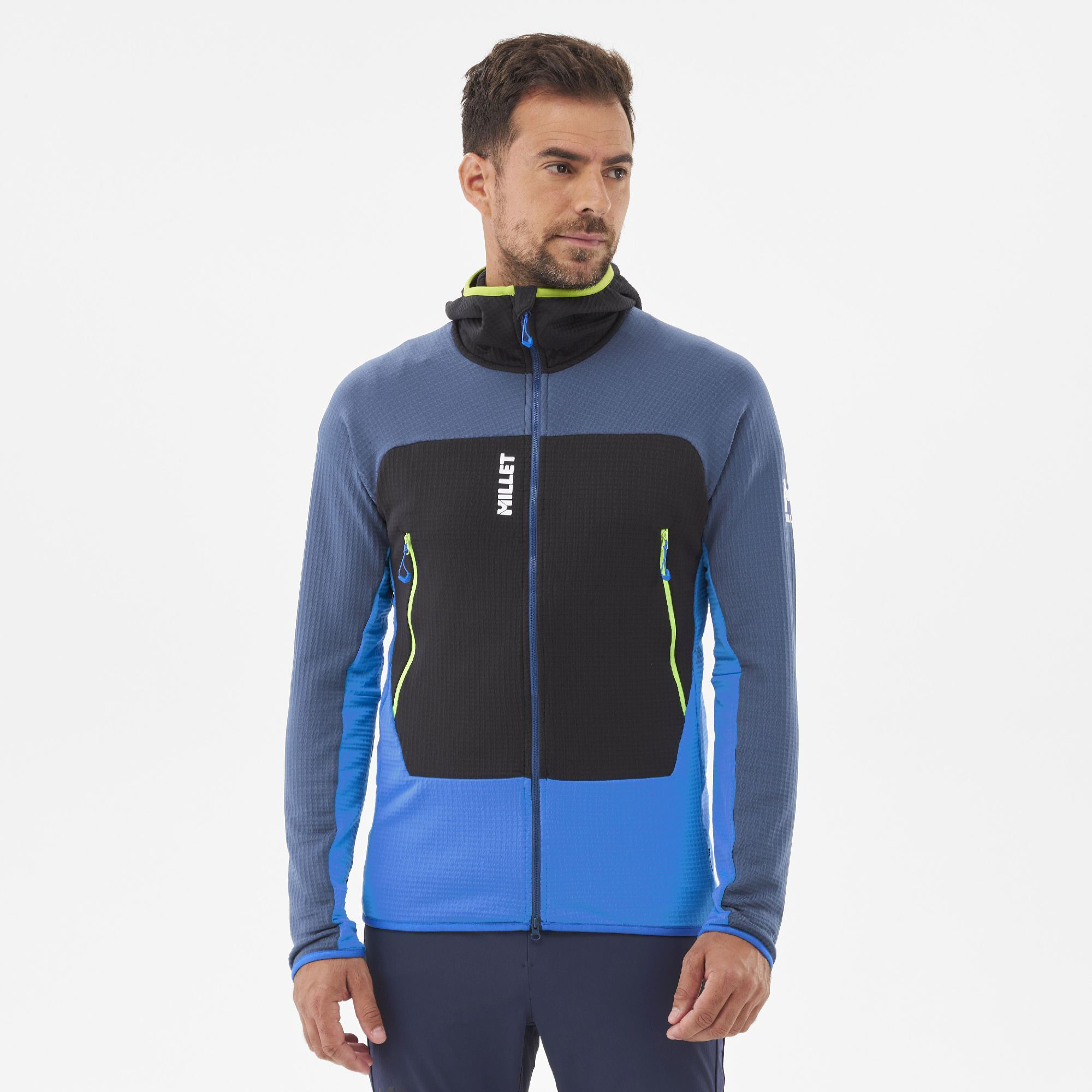 Millet Fusion Grid Hoodie - Forro polar - Hombre