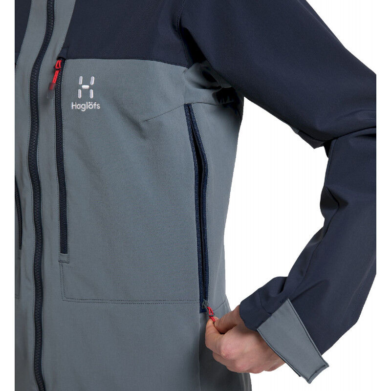 Haglöfs Roc Sight Softshell Jacket Women - Softshelljack - Dames | Hardloop
