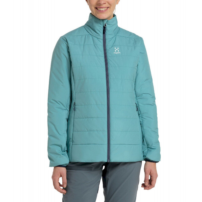 Mimic Silver Jacket Women - Casaco penas mulher