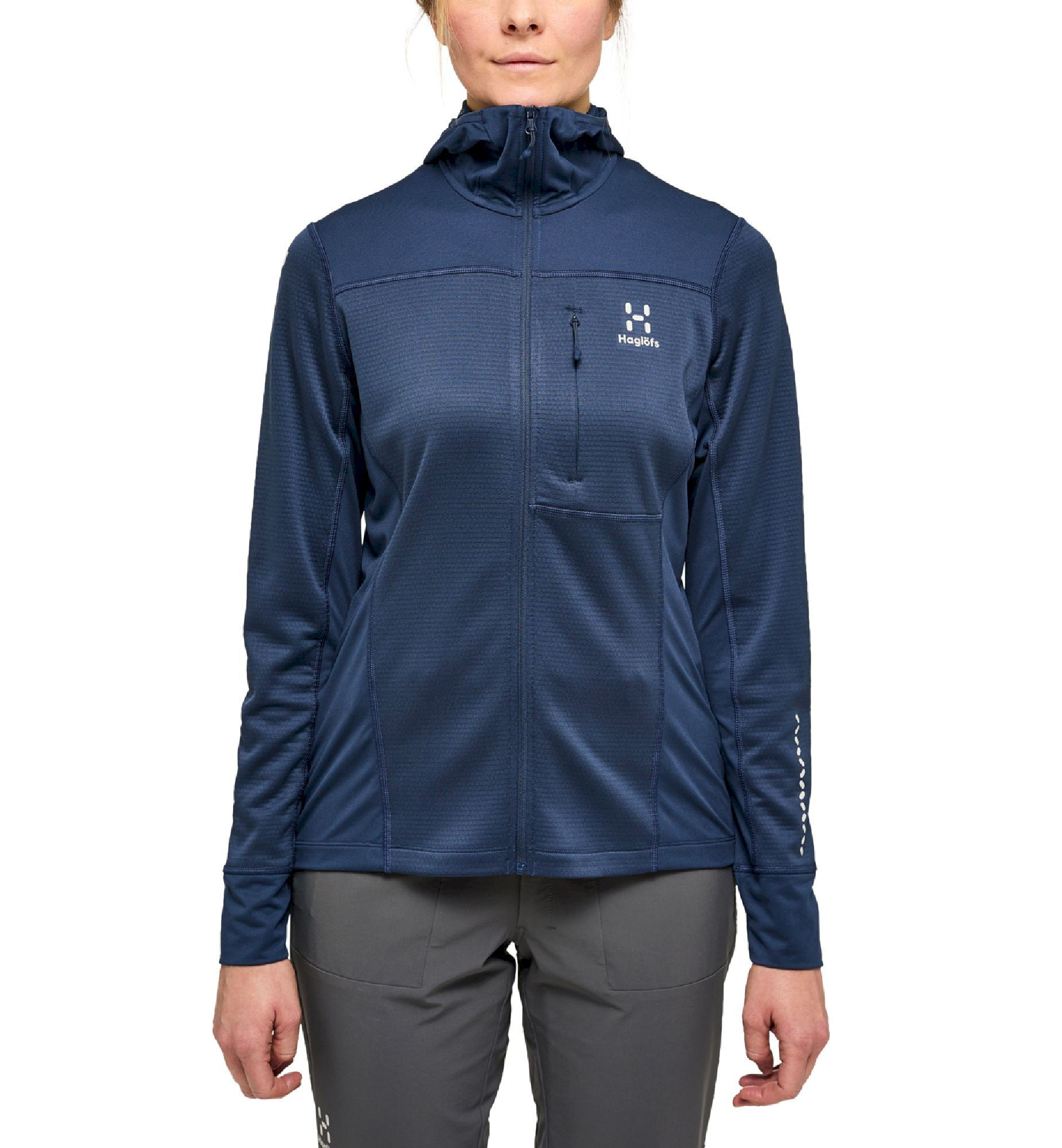 Haglöfs L.I.M Mid Multi Hood Women - Fleece jacket - Women's | Hardloop