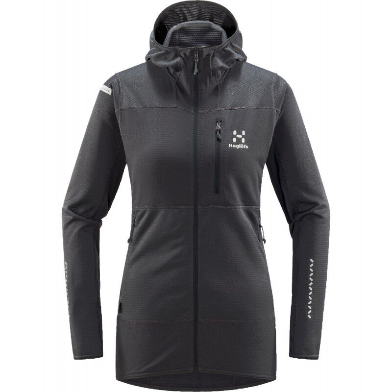 Haglöfs L.I.M Mid Fast Hood Women - Dámská fleesová mikina | Hardloop