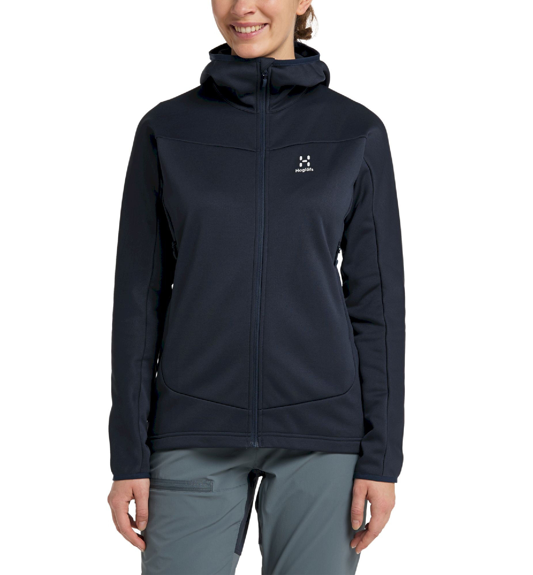 Haglöfs Frost Mid Hood Women - Polaire femme | Hardloop