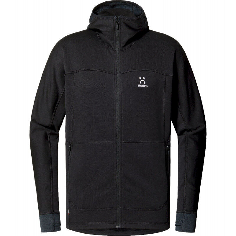 Veste Polaire Haglöfs Noire Homme - Taille S - Coupe-vent - Occasion