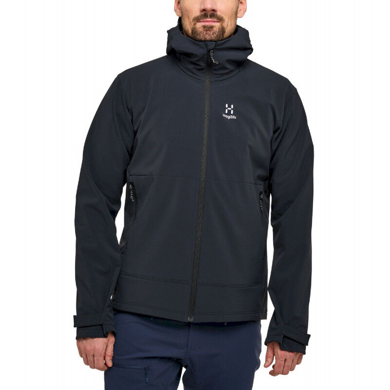 Haglöfs Chilly Softshell Hood Men Fleece jacket Men's Hardloop