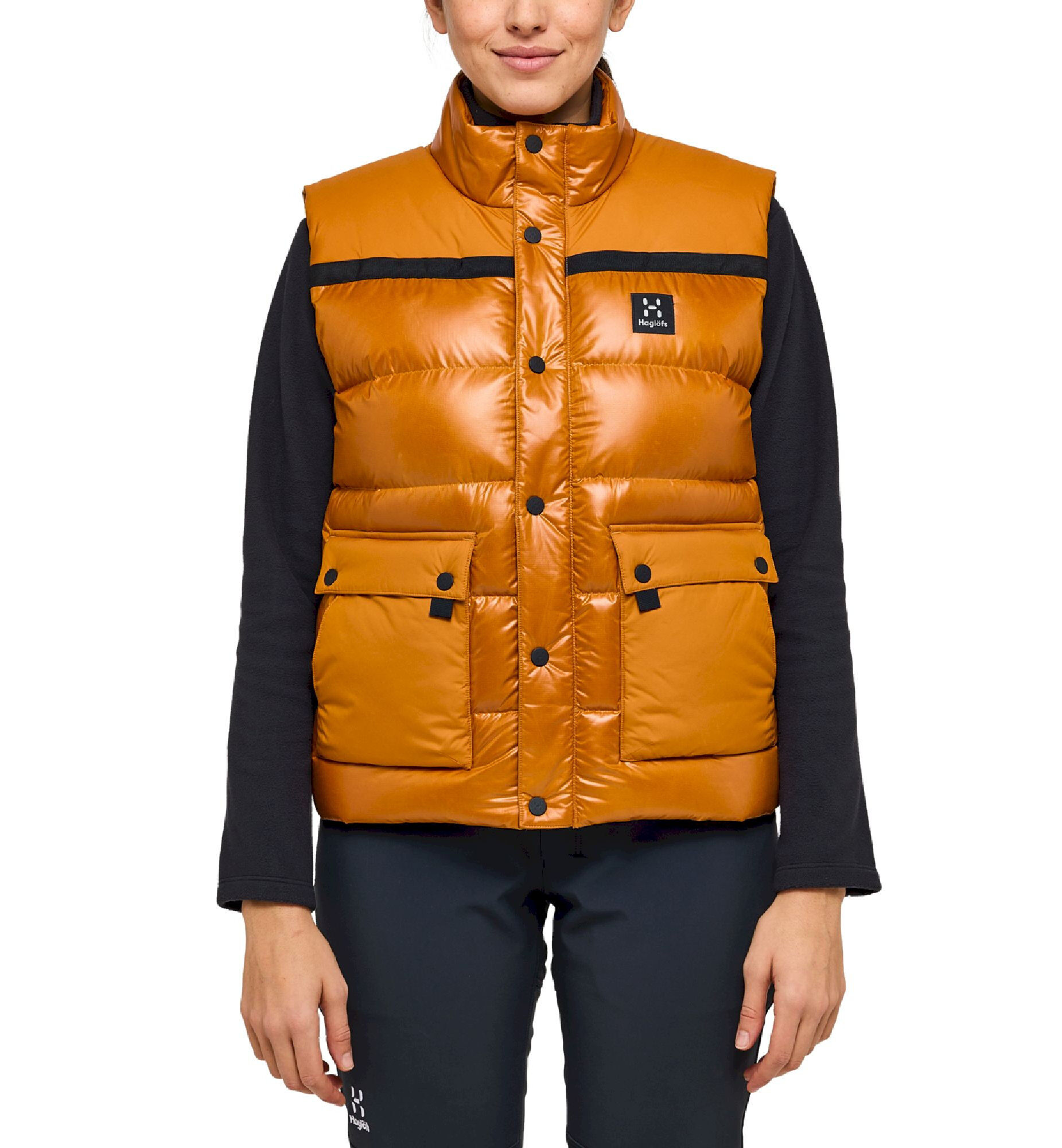 Haglöfs Funäs Down Vest Women - Bodywarmer - Dames | Hardloop