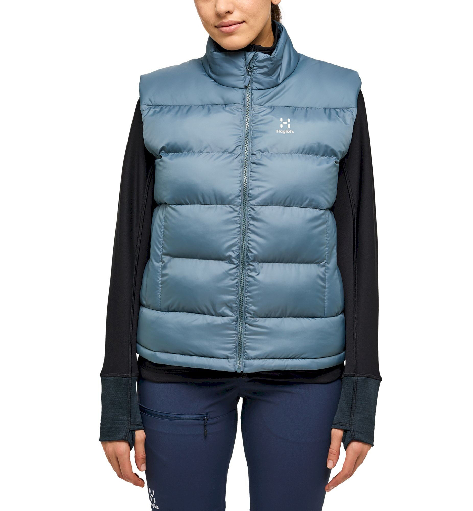 Haglöfs Puffy Mimic Vest Women - Bodywarmer - Dames | Hardloop