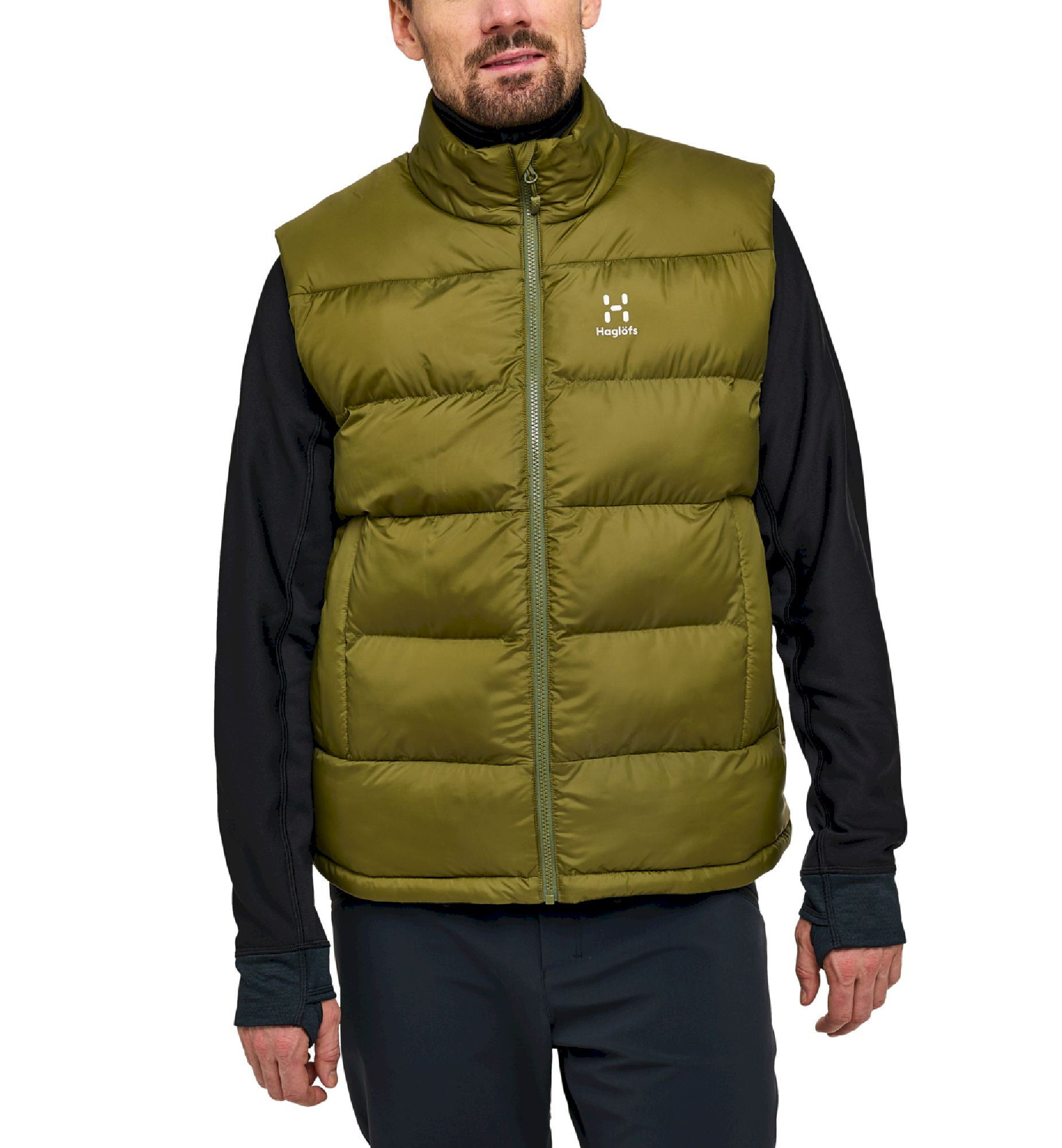 Haglöfs Puffy Mimic Vest Men - Bodywarmer - Heren | Hardloop