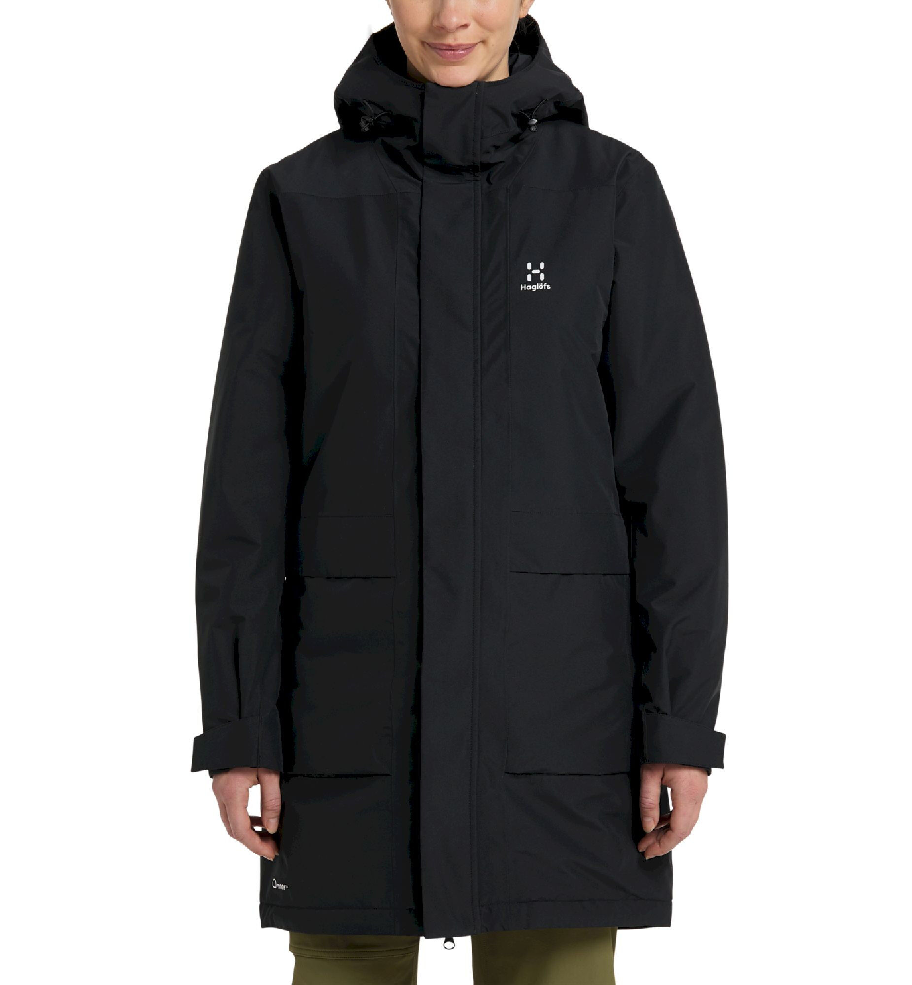 Haglöfs Salix Proof Mimic Parka Women - Parka - Dam | Hardloop