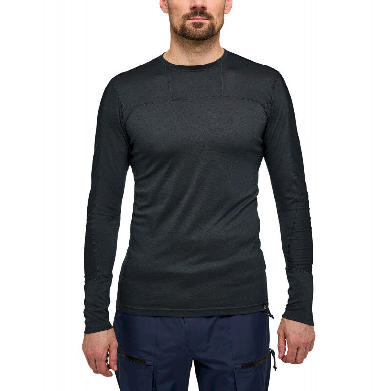 Tech Crew Rocks Haglöfs Natural Blend Tech Crew Neck Men - Base layer - Men's | Hardloop