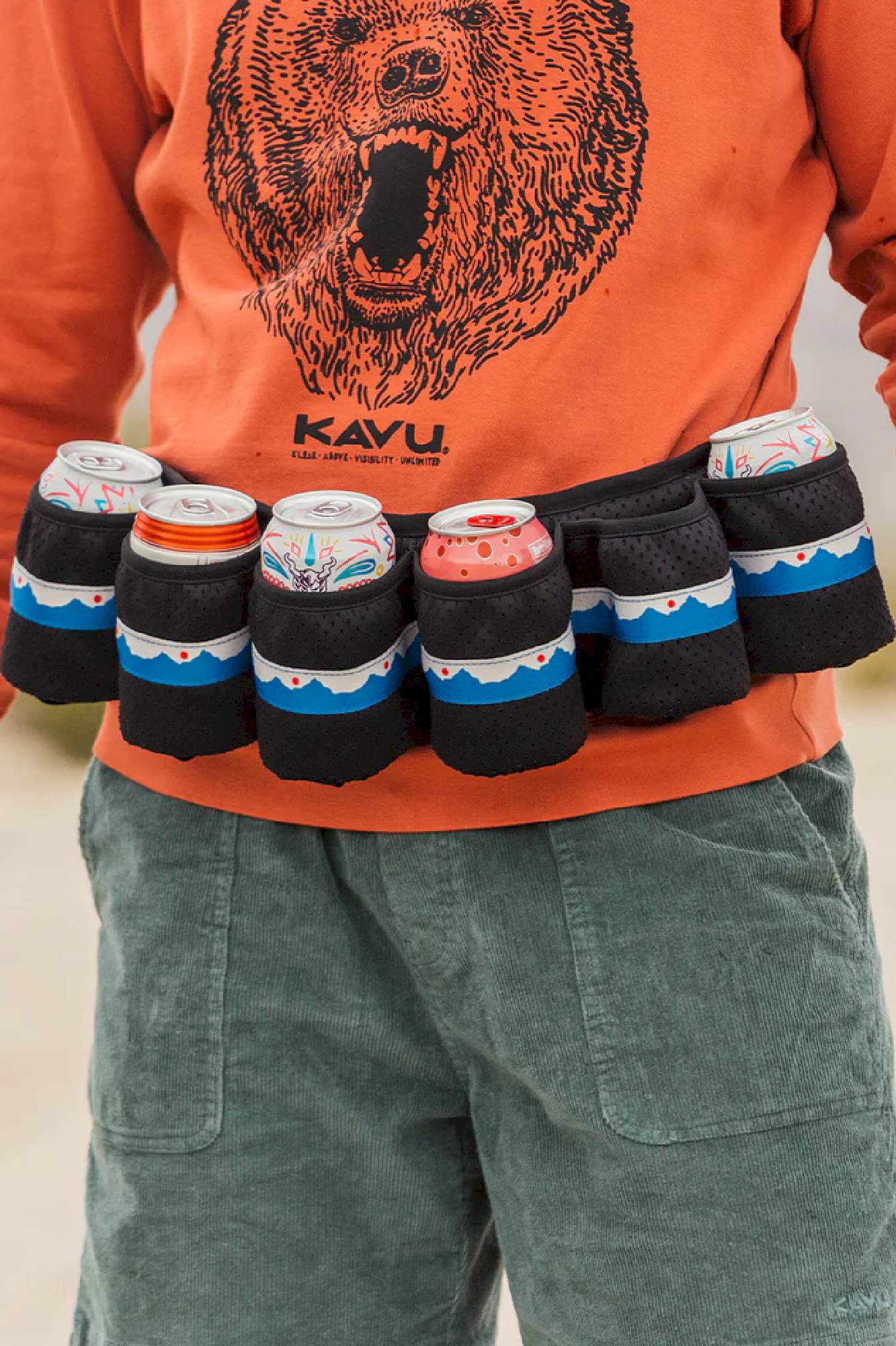 Kavu Beer Buddy - Riñonera de hidratación | Hardloop