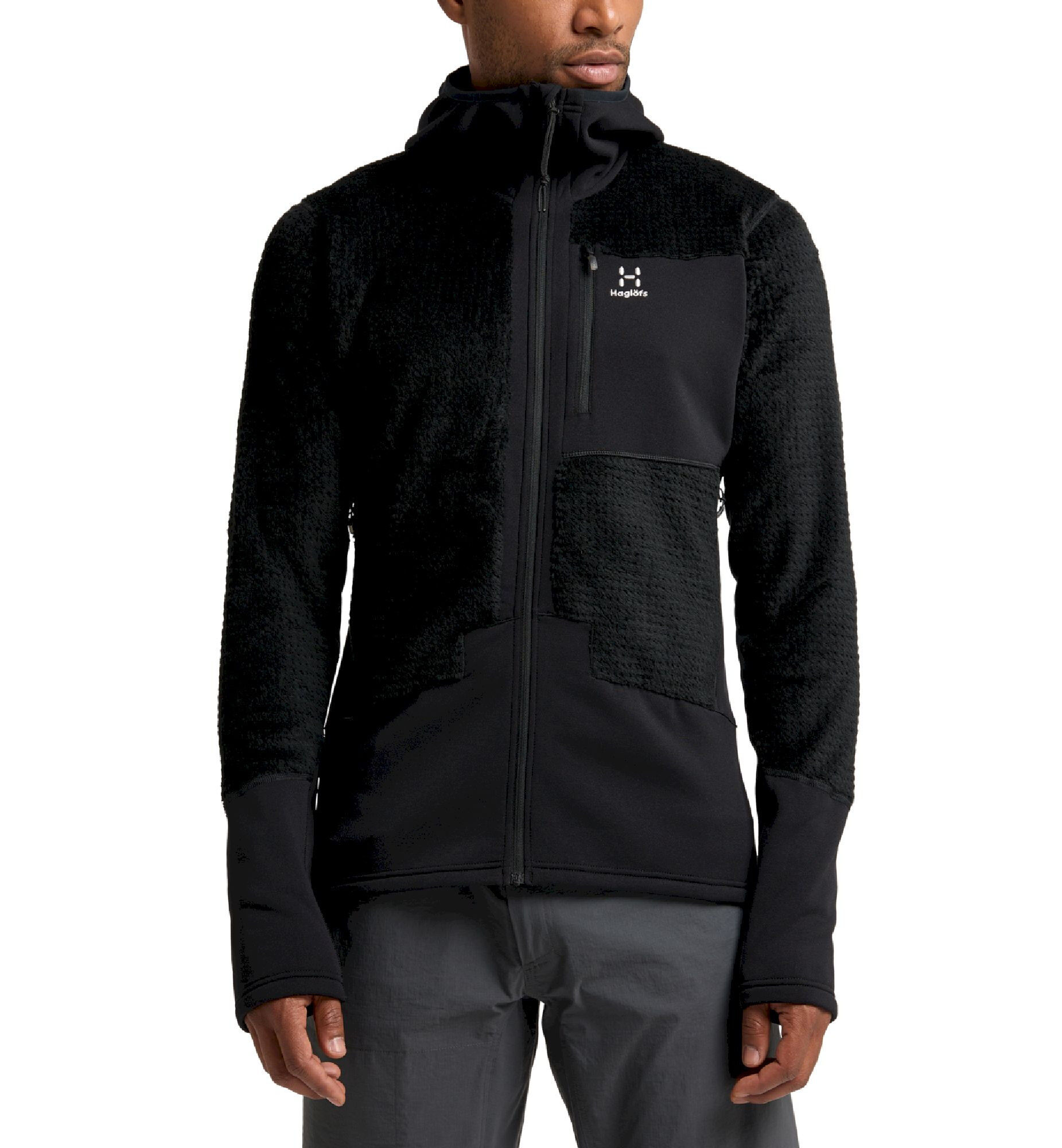 Haglöfs ROC Spitz Mid Hood Men - Fleece jacket - Men's | Hardloop