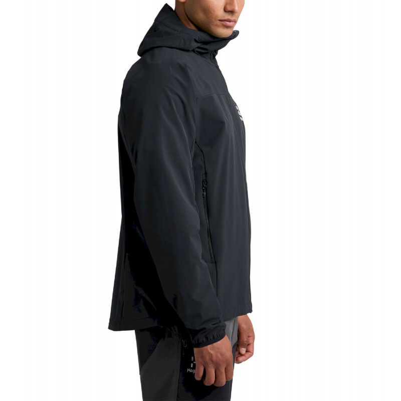 Haglöfs Move Softshell Hood Men - Pánská softshellová bunda | Hardloop