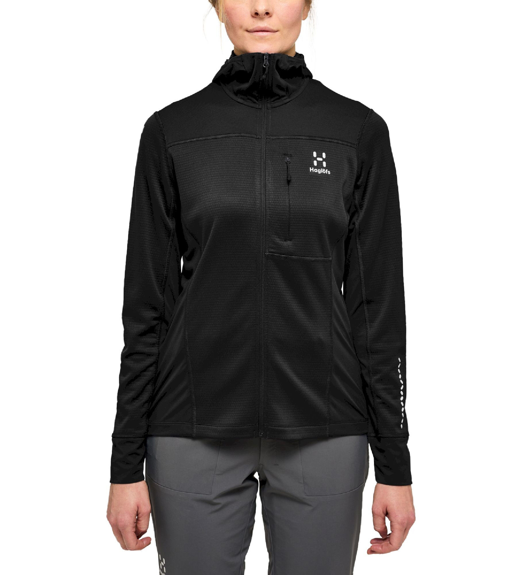 Haglöfs L.I.M Mid Multi Hood Women - Fleece jacket - Women's | Hardloop
