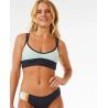 Rip Curl Block Party Spliced Cheeky Hip - Cueca biquíni mulher | Hardloop