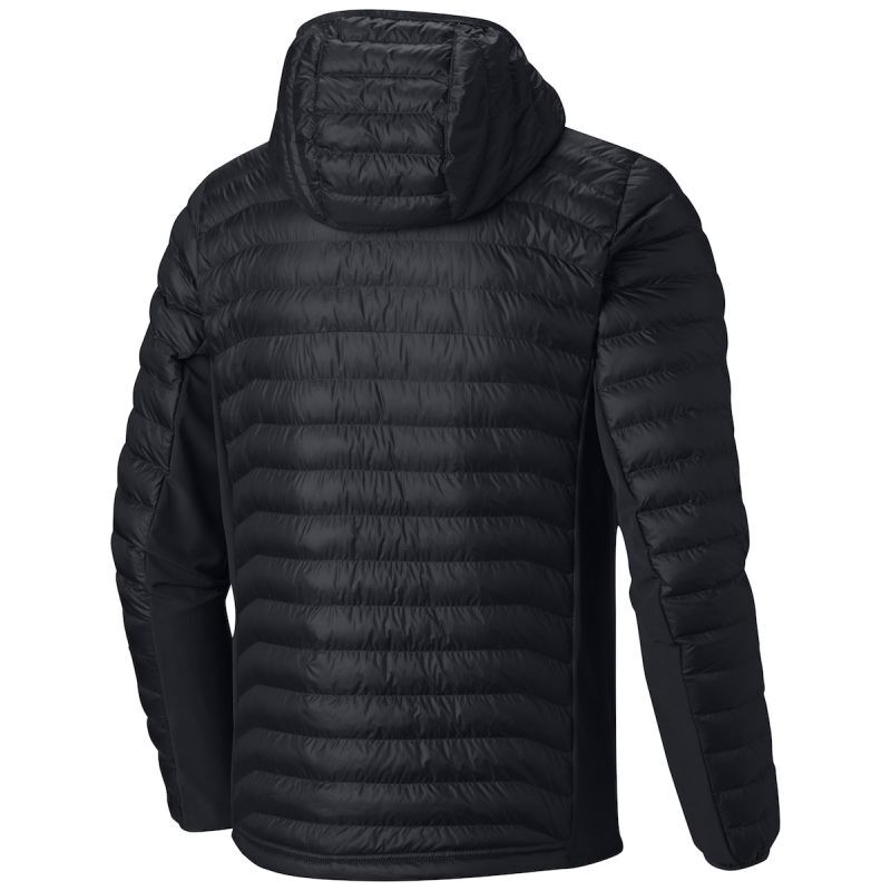 Columbia Powder Pass Hooded Jacket - Tekokuitutakki - Miehet | Hardloop
