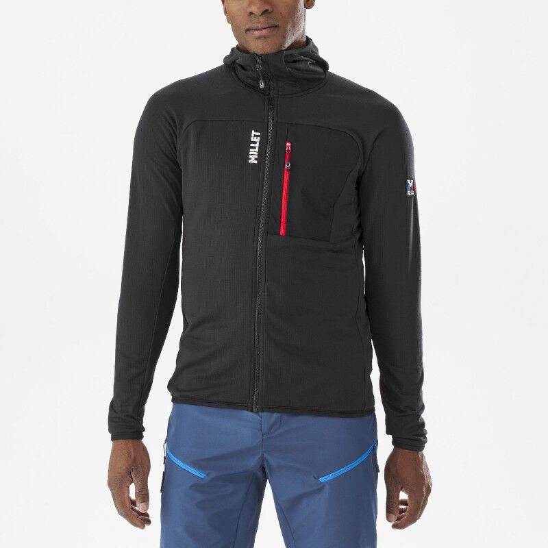 Millet Trilogy Lightgrid Hoodie - Fleecetakki - Miehet | Hardloop