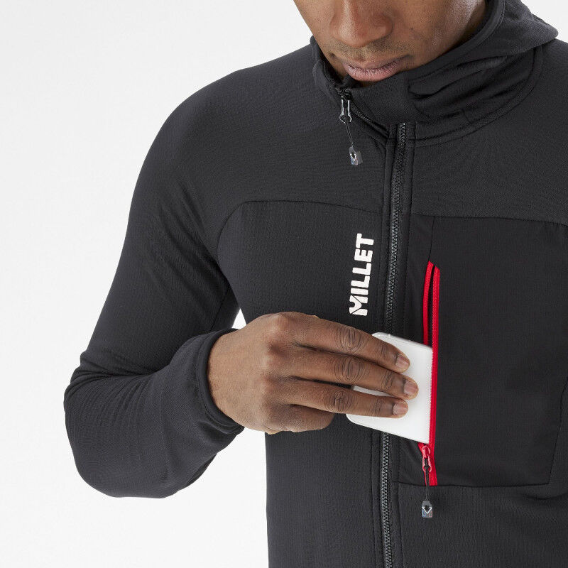 Millet Trilogy Lightgrid Hoodie - Fleecetakki - Miehet | Hardloop