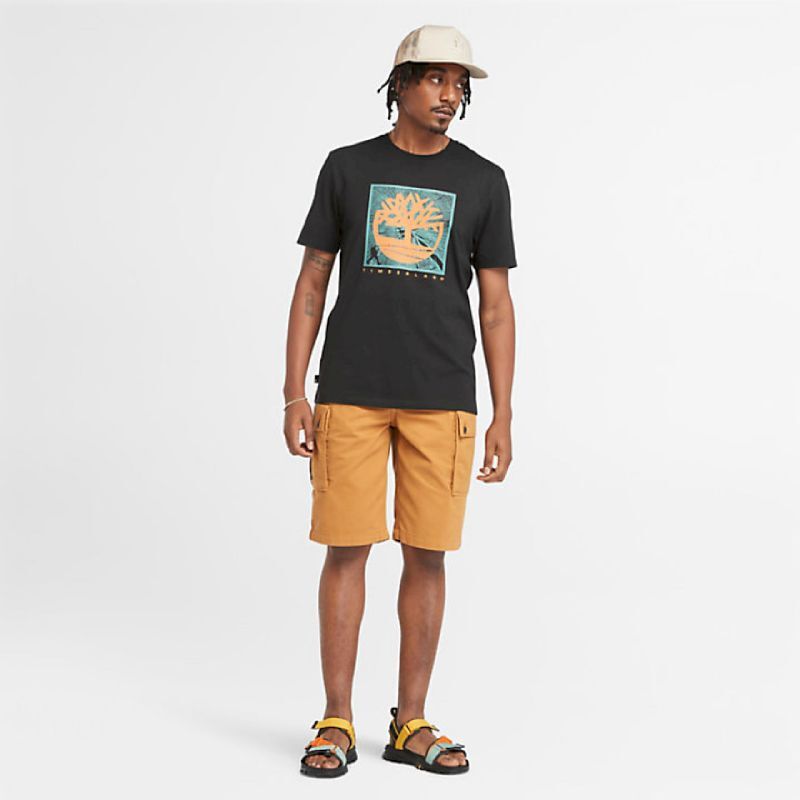 Timberland Twill Cargo Short - Short homme | Hardloop