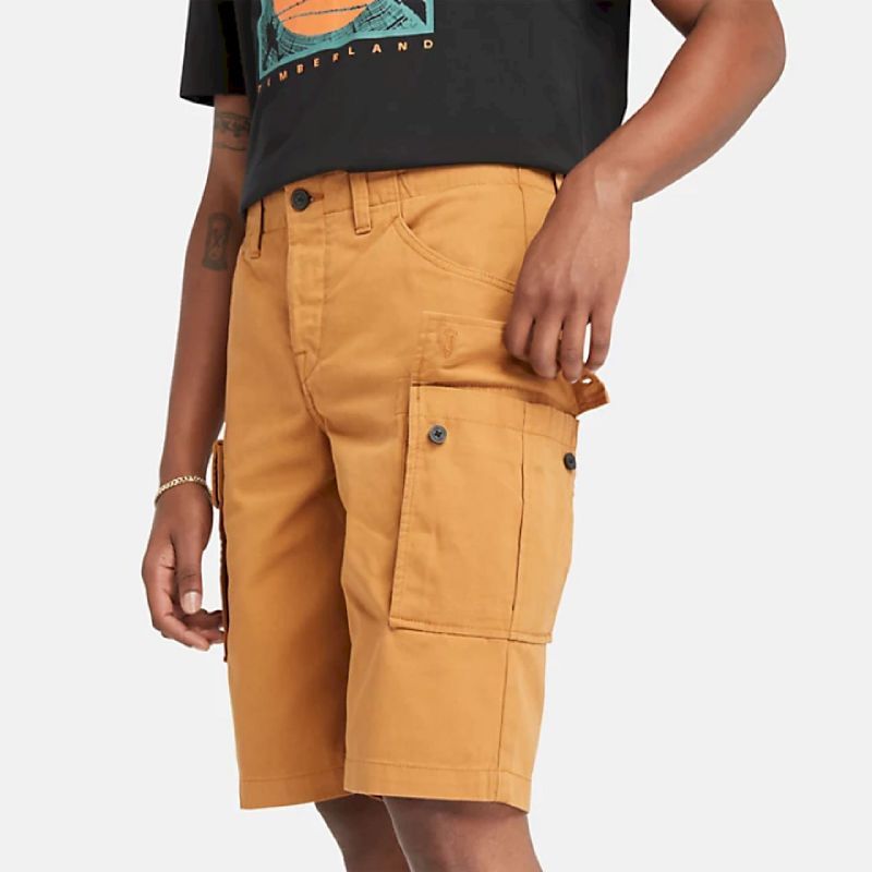 Timberland Twill Cargo Short - Short - Heren | Hardloop