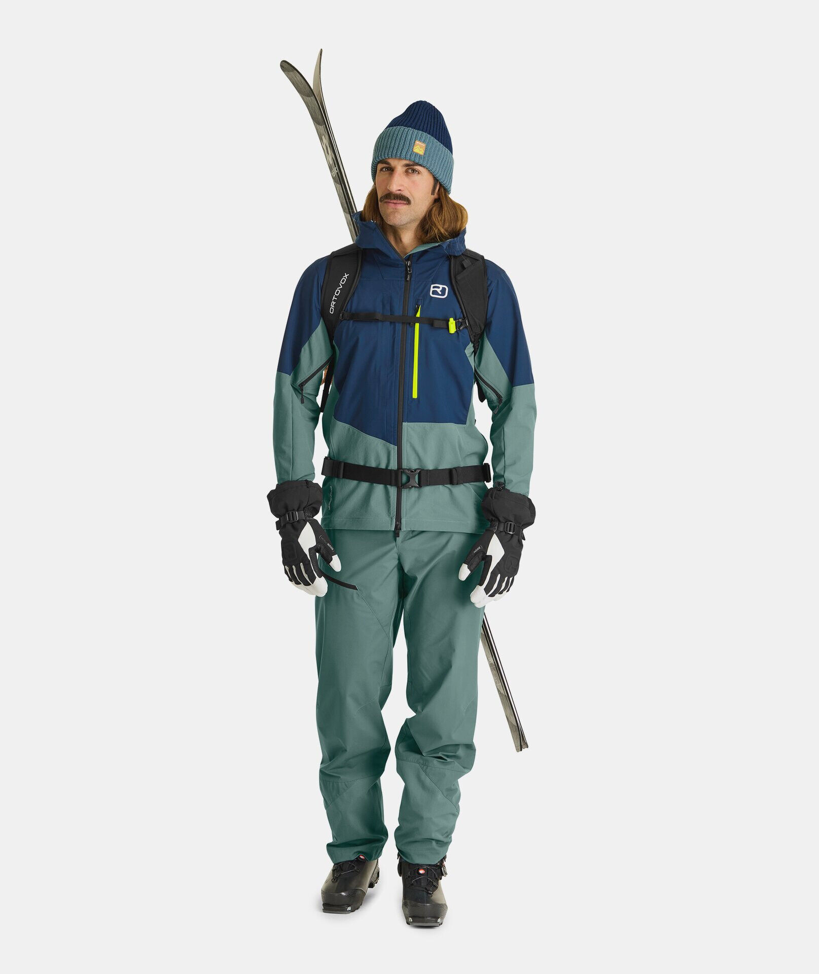 Ortovox Merino Freeride Glove - Rękawice narciarskie meskie | Hardloop
