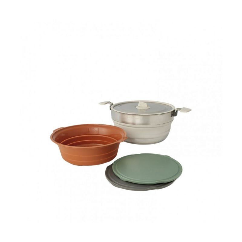 Detour Essentials Camp Kitchen Kit - Conjunto de cozinha campismo