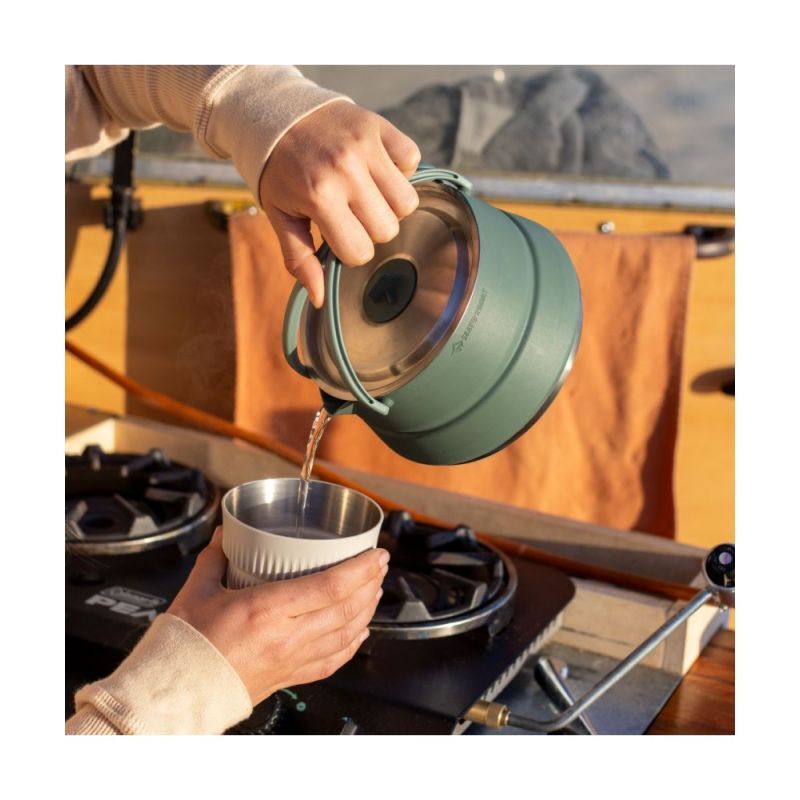 Sea To Summit Detour Stainless Steel Collapsible Kettle | Hardloop