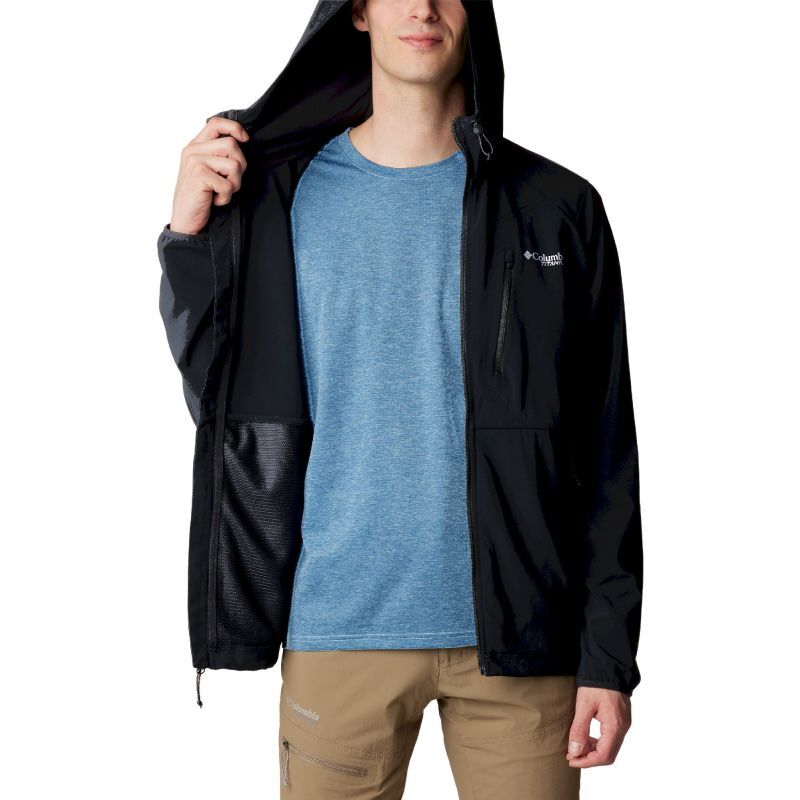 Columbia Triple Canyon Hooded Jacket - Pánská softshellová bunda | Hardloop