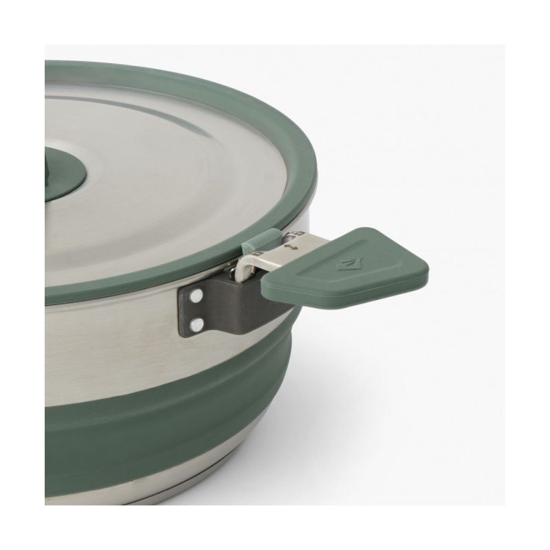 Sea To Summit Detour Stainless Steel Collapsible Pot - Panela de cozinha campismo | Hardloop