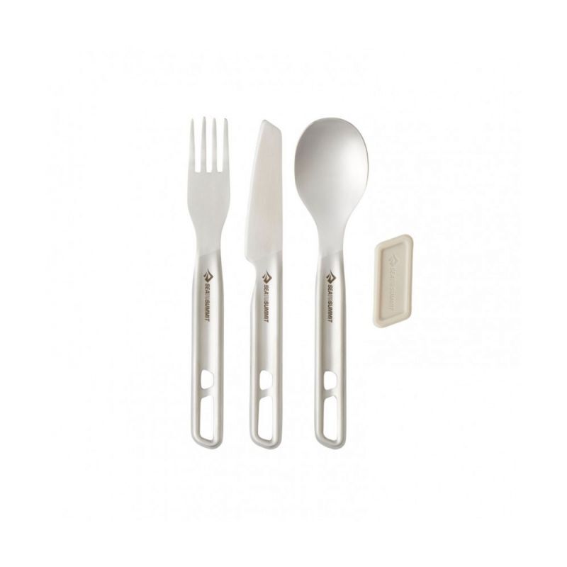 Detour Stainless Steel Cutlery Set - Talheres de campismo