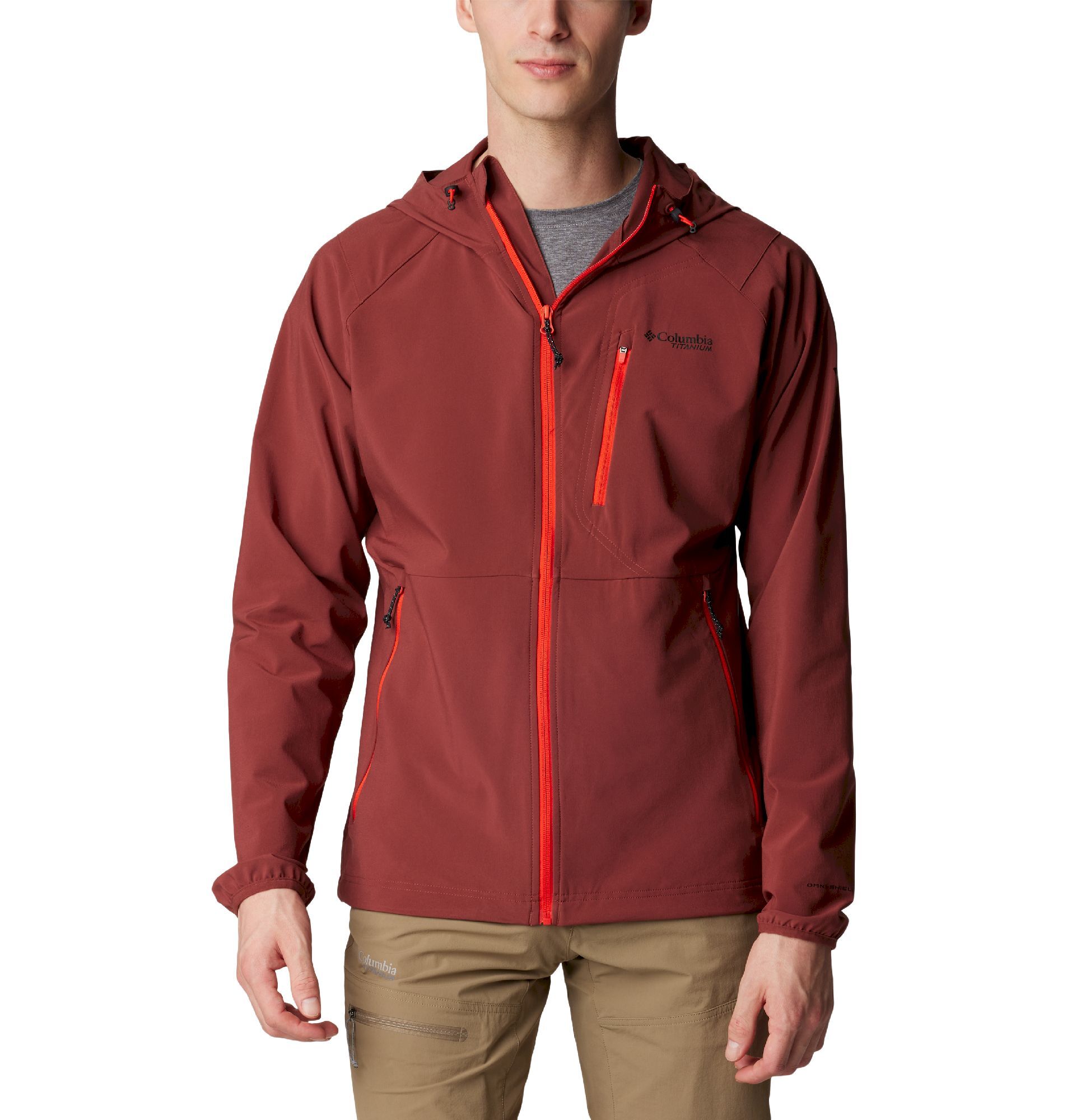 Pull Columbia Homme – Vert Olive, Taille M, Polaire, Couche De Base, Manches Longues