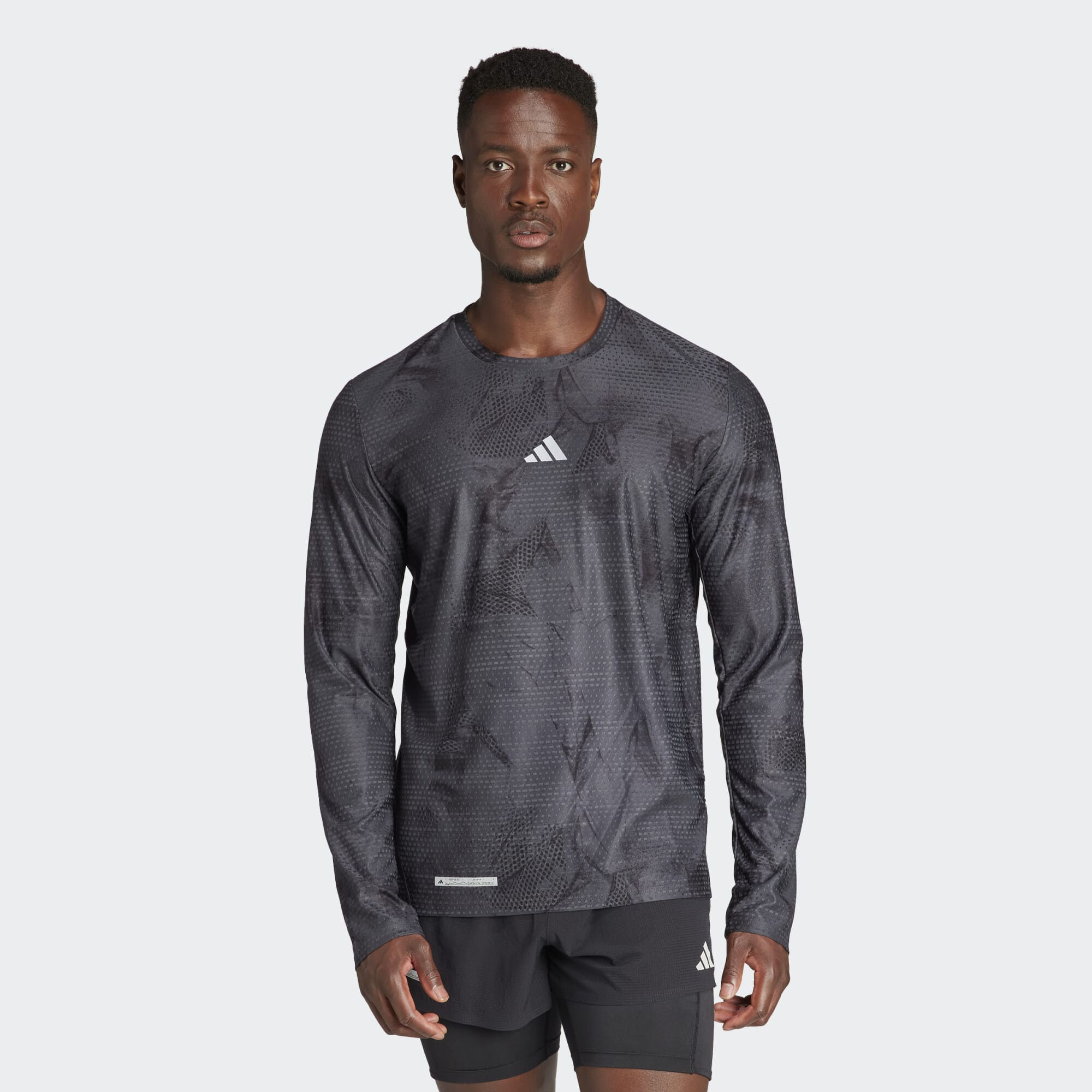 adidas Ultimate AOP Long Sleeve - T-shirt homme | Hardloop