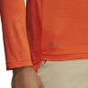 adidas Terrex Multi Half Zip Long Sleeve - T-shirt - Men's | Hardloop