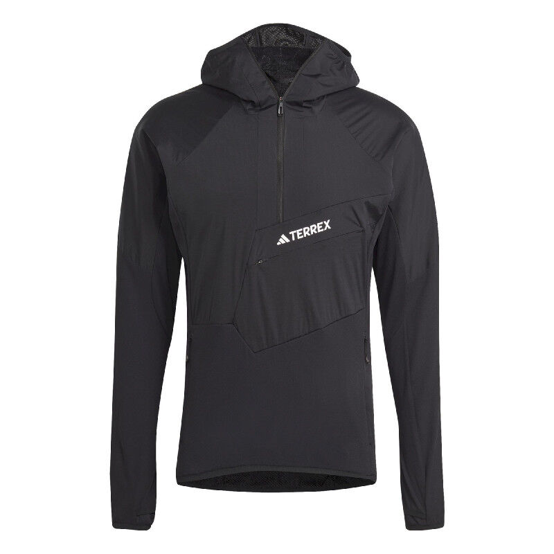 adidas Terrex Techrock Ultralight HZ Hooded Jacket - Fleecevest - Heren ...
