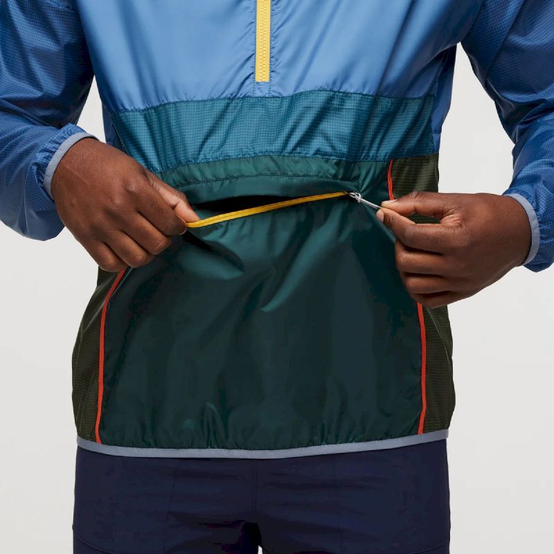 Cotopaxi Teca Half-Zip Windbreaker - Chaqueta cortavientos - Hombre | Hardloop
