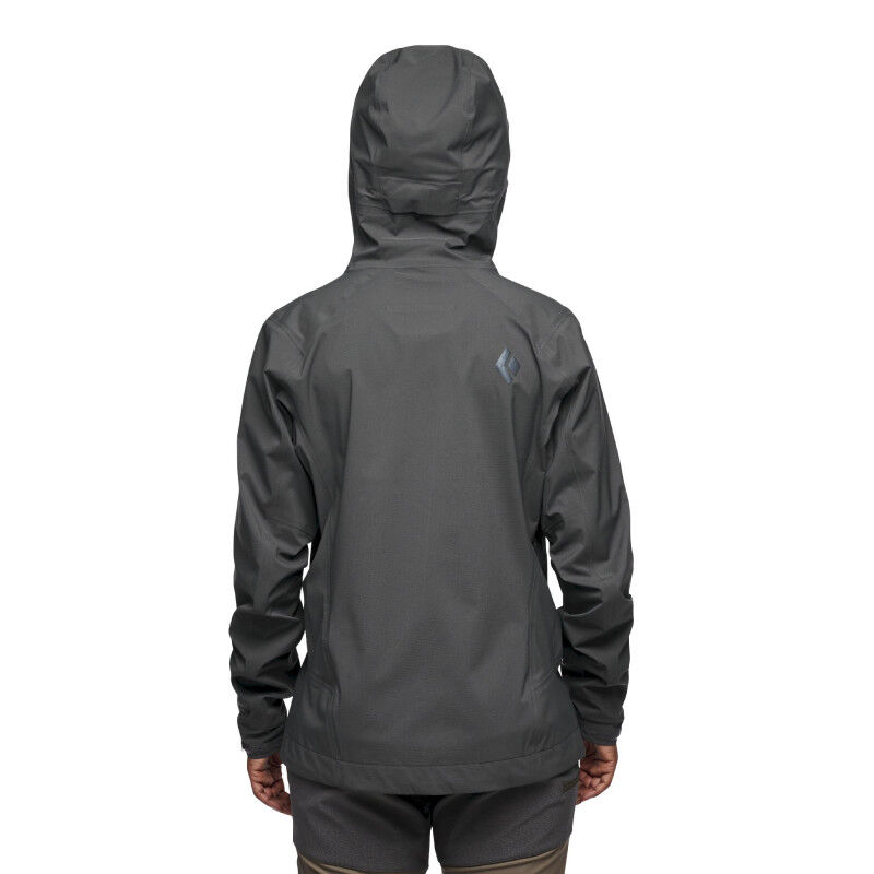 Black Diamond Highline Stretch Shell - Regenjack - Dames | Hardloop