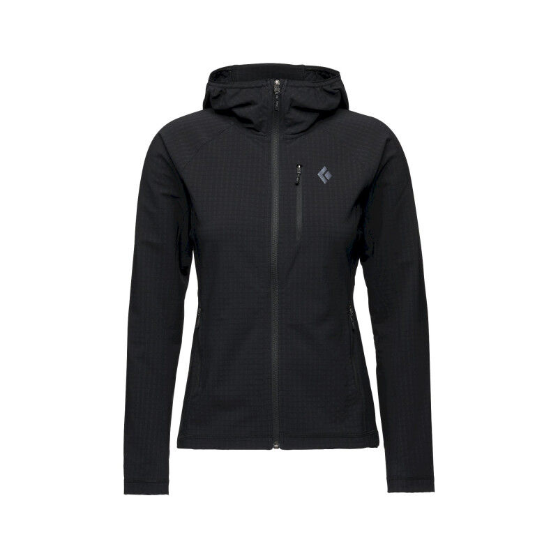 Black Diamond Coefficient Storm FZ Hoody - Polaire femme | Hardloop
