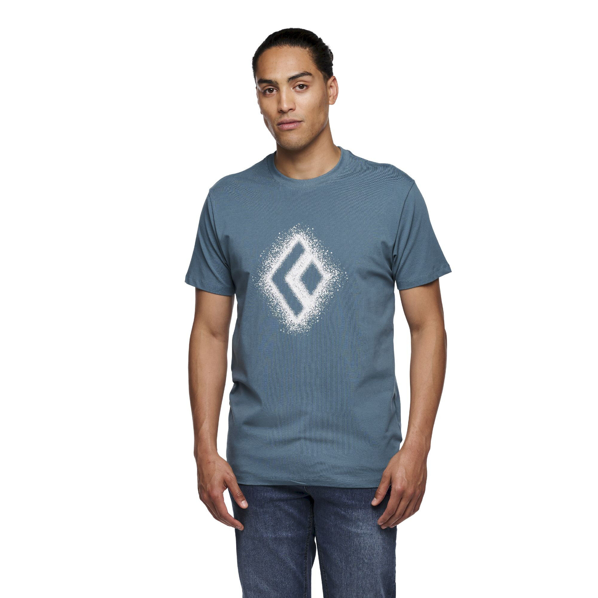 Black Diamond Chalked Up 2.0 SS Tee - T-shirt - Heren | Hardloop